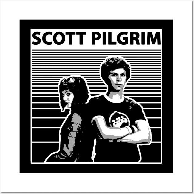 scott pilgrim vs the world !!! Wall Art by clownescape